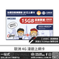 中國聯通 4G 歐洲 | 30日15GB FUP 上網卡