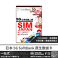 SoftBank 5G 日本 | 不限日數高速數據卡 | 原生 SoftBank 網絡 | 極速網路體驗 | 無須登記