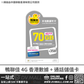 鴨聊佳 4G 香港 | 365日70GB + 3600分鐘通話可充值儲值卡 | 中國移動網絡支援